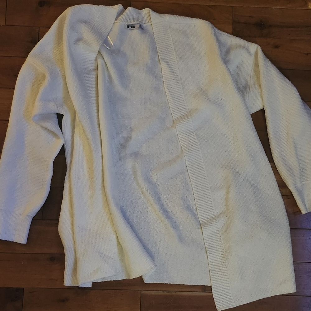 Bright creme cardigan